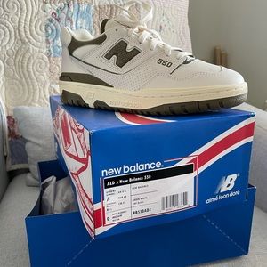Brand NEW Aime Leon Dore x New Balance 550 limited olive sneakers - must go 7/1